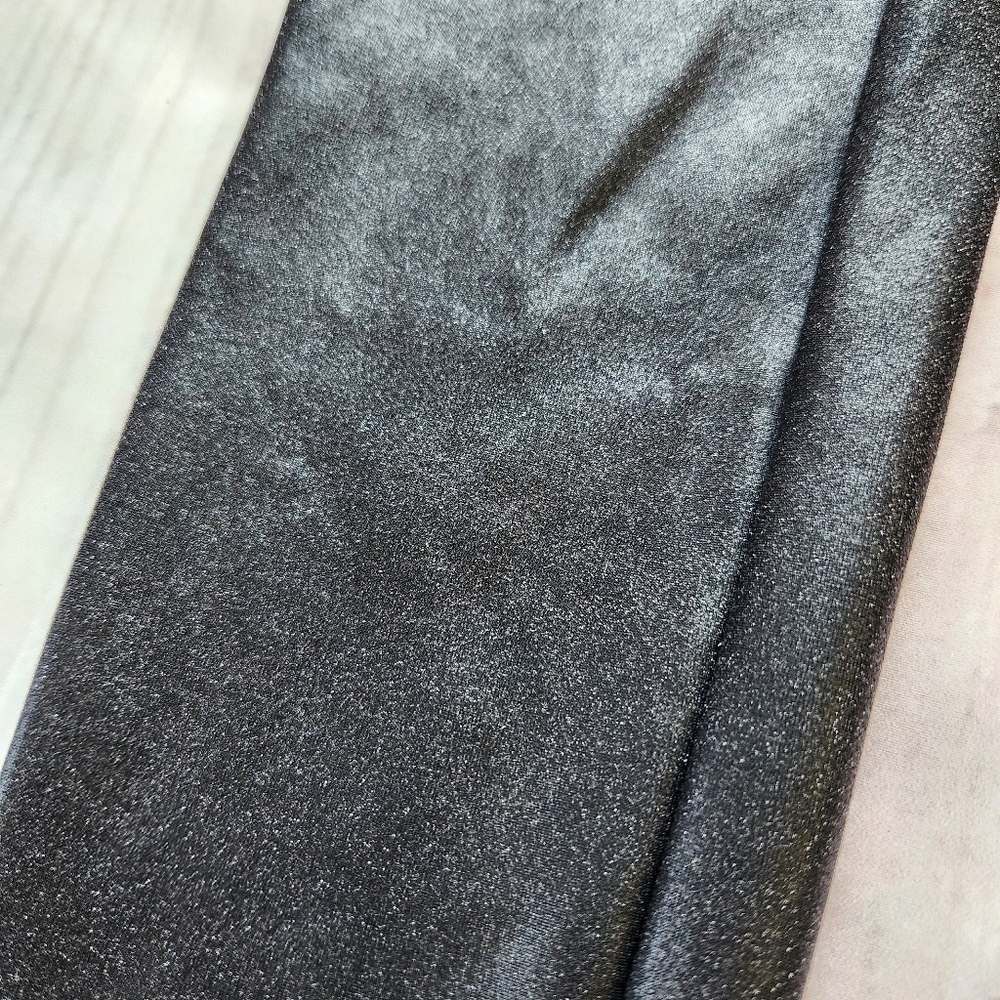 SPANX "Faux Leather Leggings" Black Slimming Shapewear | Women's Plus Size 1X - Picture 7 of 13